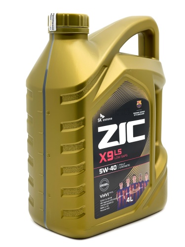 ZIC X9 LS DIESEL 5w40 API SN (4л) 162609 