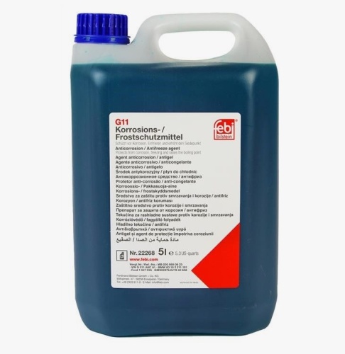 FEBI Антифриз концентрат синий (5л) 22268