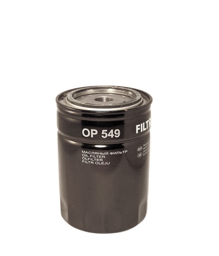 Фильтр масляный FILTRON OP549 (W940/1, W940/81, HF6141)