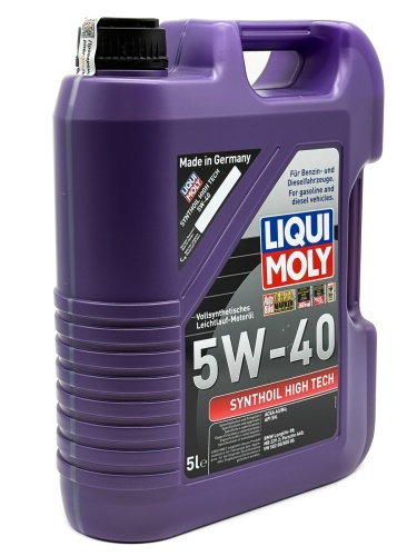 LIQUI MOLY Synthoil High Tech 5w40 (5л) 1925