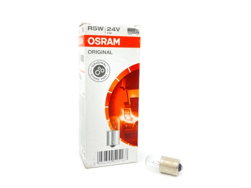 Osram 5627 Лампа R5W 24V 5W BA15s ORIGINAL LINE