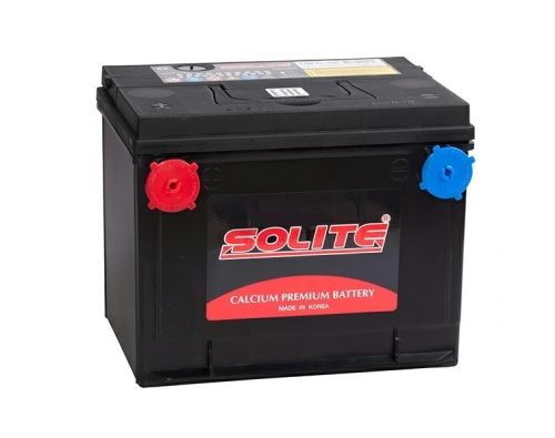 Аккумулятор Solite 75Ah 650A (бок.кл.)  пр. пол. (- +) 230x180x186	