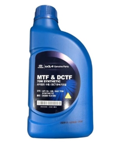 Hyundai MTF&DCTF 70W (1л) 04300KX1B0