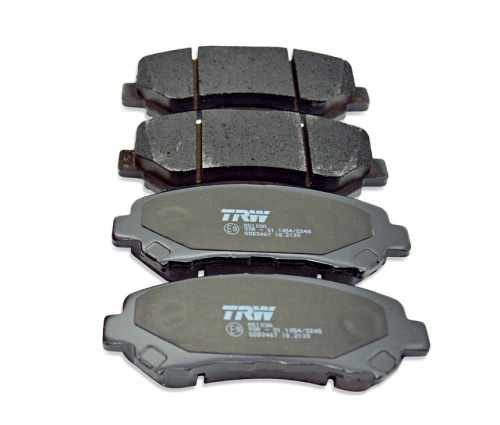 Дисковые тормозные колодки передние TRW GDB3467 для Nissan Qashqai, Qashqai+2, X-Trail (4 шт.)