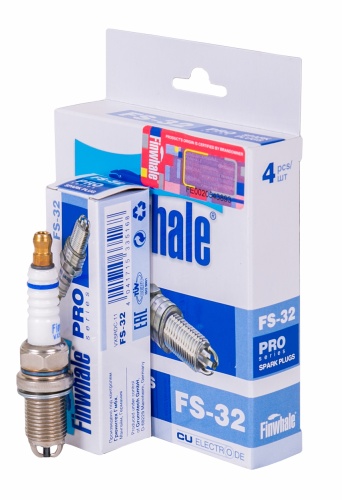 Finwhale Свеча зажигания FX-516 E / FS-32 (4 шт.) (NGK BCPR6E11) VAZ LADA 16кл.