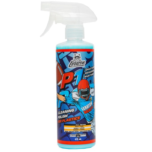 LERATON P1 SPORT Очиститель полироль пластика (473мл) PS-040.420