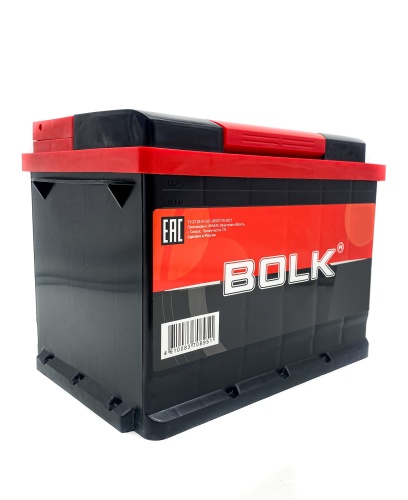 BOLK Аккумулятор Standart 75 А/ч обратная R+ 278x175x190 EN650 А B753R 