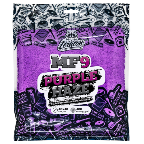 LERATON Микрофибра односторонняя без краев LERATON PURPLE HAZE MF9 40x40 400 гр/м2 MF9  