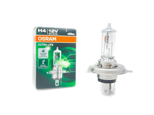 Osram 64193ULT Лампа H4 12V 60/55W P43t ULTRA LIFE 1 шт.