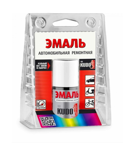 KUDO Эмаль  FORD Frozen White15 мл KU72000 
