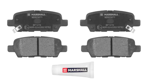 Marshall Колодки тормозные дисковые задние M2623871