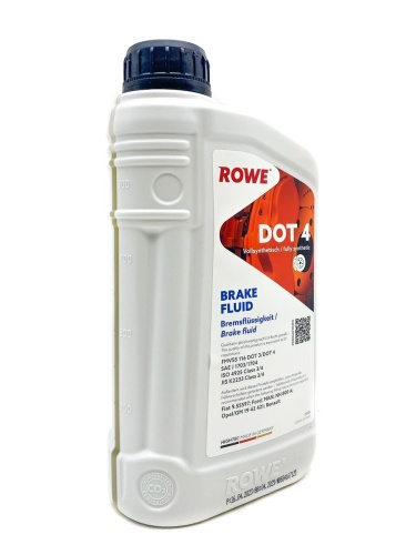 Rowe HIGHTEC BRAKE FLUID DOT 4 (1л) 25101001099
