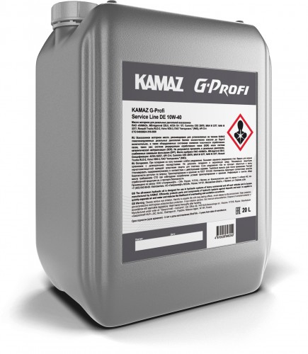 KAMAZ G-Profi Service Line DE CI-4 10w40 (20л) 253133890
