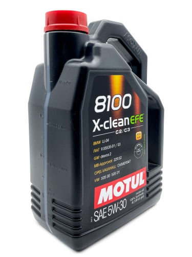 MOTUL 8100 X-clean EFE SAE 5W30 4л 111861/113230
