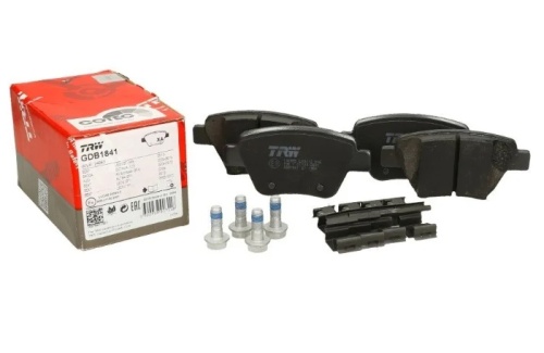 Дисковые тормозные колодки задние TRW GDB1841 Audi A1 10-, A3 II 03-, Skoda Octavia 04-