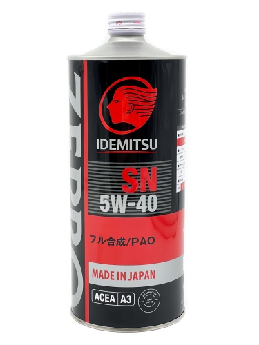 IDEMITSU Zepro Racing SN 5W-40 (1л) 3585-001