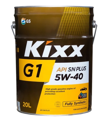 Kixx G1 SN+ 5W-40 20л L2102P20E1