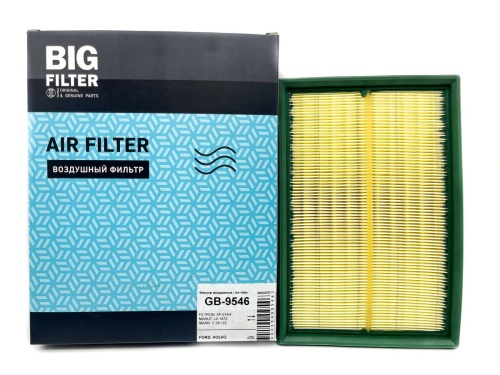 Фильтр воздушный BIG FILTER GB9546 (C28122) FORD FOCUS / Geely Emgrand X7 11-