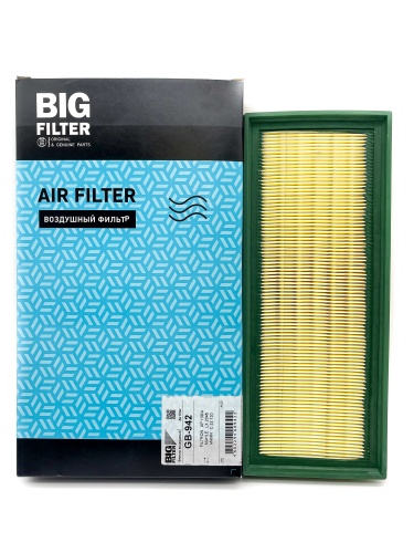 Фильтр воздушный BIG FILTER GB942 (C32130)