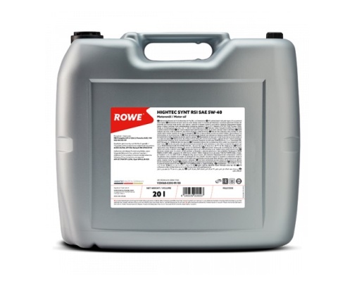 Rowe HIGHTEC SYNT RSi 5W-40 (20л) 20068020099