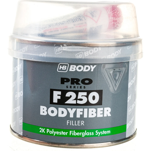 Шпатлевка BODY PRO F250 FIBER (0,25кг) 2500600050