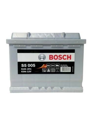 Аккумулятор BOSCH Silver Plus S5 005 64Ah 610A 242x175x190 563 400 061 (- +)