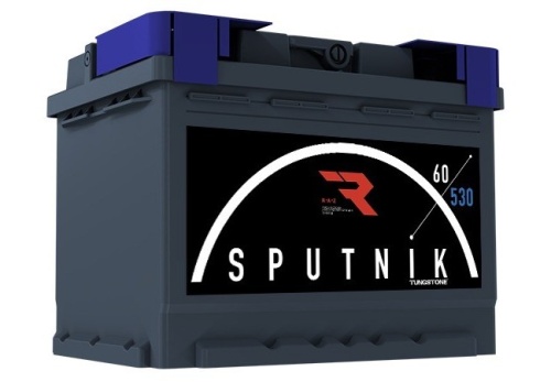 Аккумулятор Sputnik 60Ah 530А об. пол (- +) 242х175х190