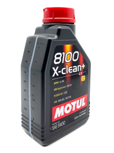 MOTUL 8100 X-Clean+ C3 5W-30 1л 106376/111683  