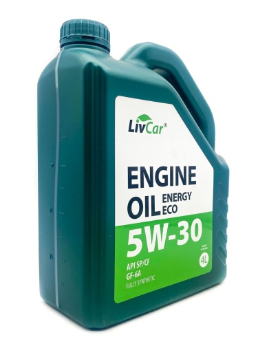 LIVCAR ENGINE OIL ENERGY ECO 5W30 API SP/CF/GF-6A (4л) LC1550530004