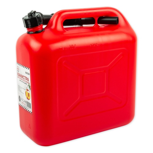 Канистра 10л для топлива пластиковая, с лейкой ARNEZI A1006010/A1006002