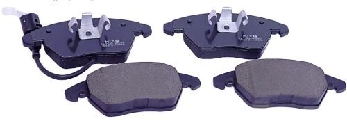 SANGSIN BRAKE Колодки тормозные передние SP2098 (GDB1605) VW CADDY III,GOLF V/VI, AUDI A3 8P1