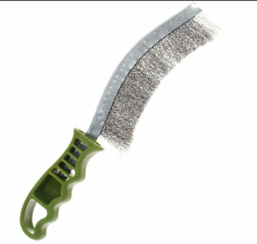 Дело Техники Щетка с пластиковой рукояткой, стальная щетина 270211