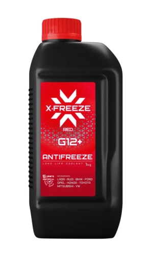 Антифриз X-Freeze Red G12+ красный (1кг) 430140008