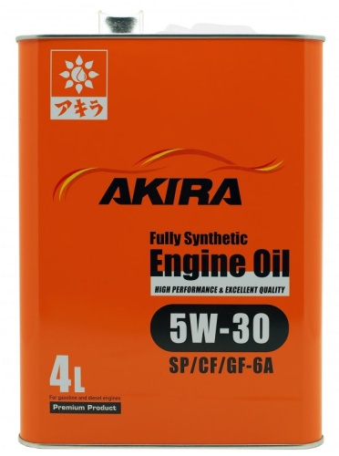 AKIRA ENGINE OIL FS 5W30 SP/CF/GF-6A (4л) A00032238-004