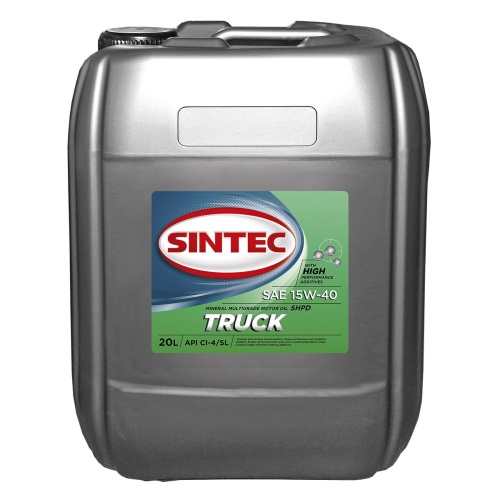 Sintec TRUCK 15W40 API CI-4/SL (20л) 122444