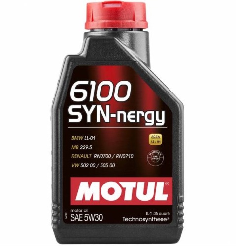 MOTUL 6100 Syn-Nergy 5W30 1л 112137/113252