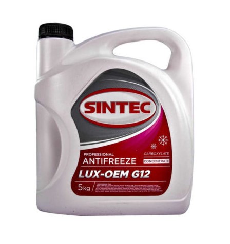 Антифриз Sintec LUX Концентрат красный (5кг) 990467