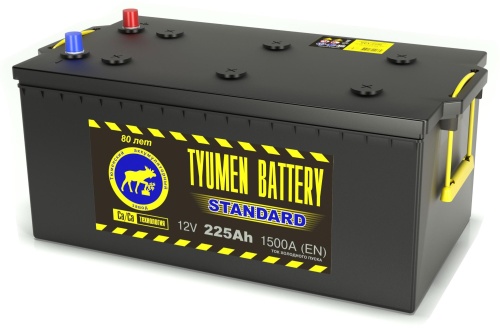 Аккумулятор Tyumen Battery STANDARD 225Ah 1500A об. пол. (+-) 516x274x235