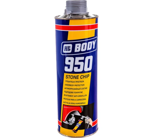 BODY 950 Антигравий под пистолет серый (1л) 9500700001