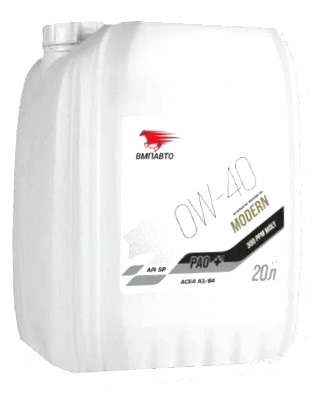 ВМПАВТО Modern 0w40 (A3/B4, SP) (20л) 9323