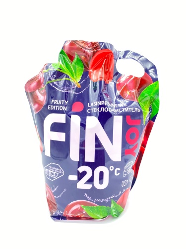 Автоочиститель стекол " FIN JOY FRUITY - 20С Cherry 4л. (дой пак) 66100849