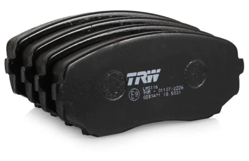 Дисковые тормозные колодки передние TRW GDB3471 для Mazda CX-7, Mazda CX-9 (4 шт.)