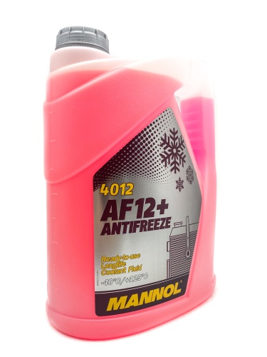 Mannol Antifeeze AF12+ Red -40 Longlife (5л) 2039