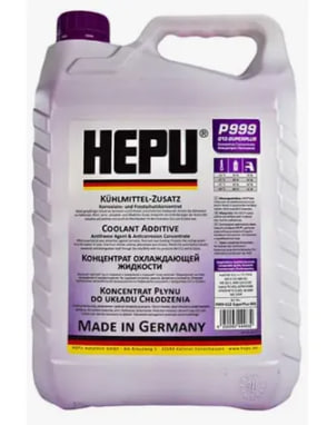 HEPU Антифриз  Coolant G12+ концентрат фиолетовый 5 л P999G12PLUS005