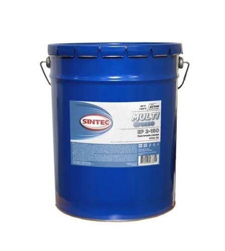 Sintec Смазка MULTI GREASE EP 2-150 (синяя) 80415, 18кг жест.тара	