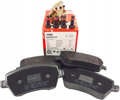 TRW Тормозные колодки передние GDB3332 LADA Largus, LADA Vesta (4 шт.)