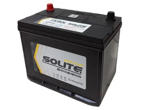 Аккумулятор Solite TAXI  80Ah 640A Asia (борт) об. пол. (- +) 260x173x225