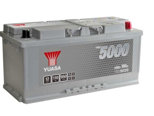 Аккумулятор Yuasa 110Ah 950A об. пол (- +) 393x175x190