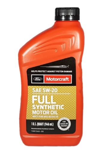 FORD MOTORCRAFT XO SAE 5W-20 FULL SYNTHETIC MOTOR OIL (0,946л) XO5W20Q1FS
