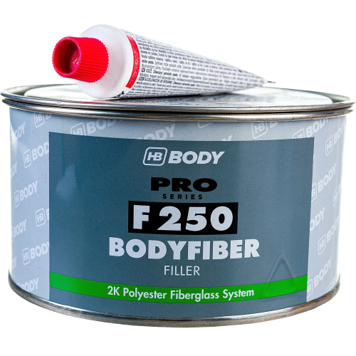 Шпатлевка BODY PRO F250 FIBER (0,75кг) 2500600060